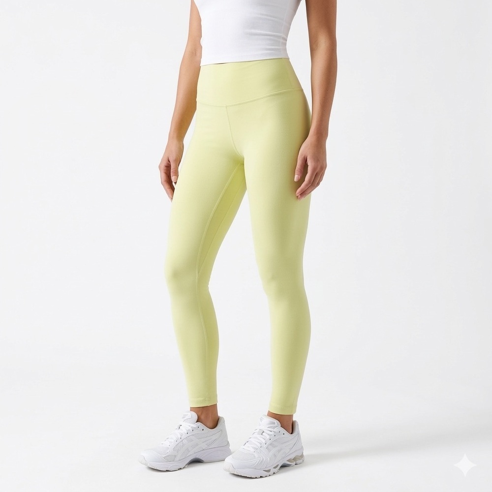 Aritzia TnAction Atmosphere High Rise Leggings Lime Green Size M